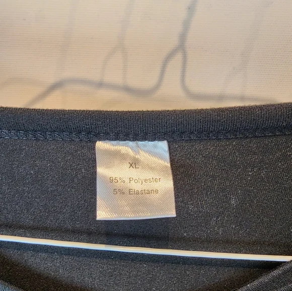 Kamala Harris Madam President Black Long Sleeve Slinky Stretch New  T-Shirt XL - Picture 4 of 5